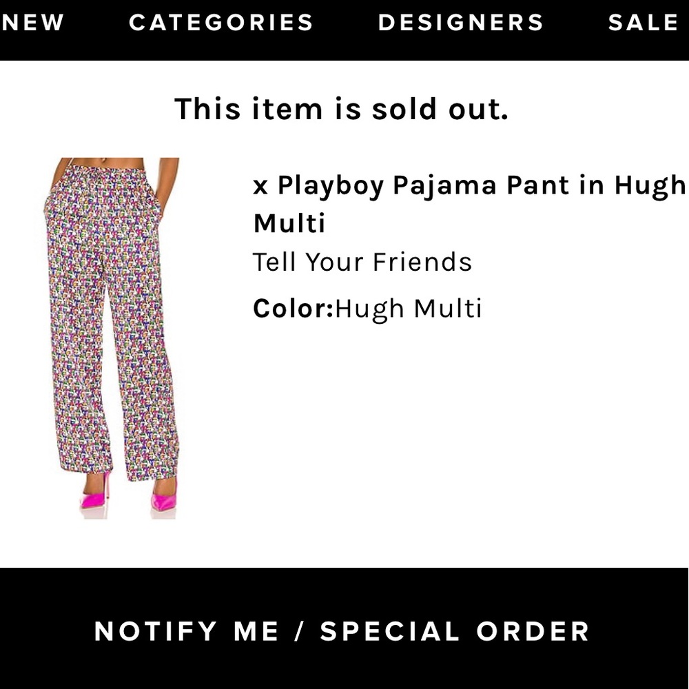 Playboy Bunny Pants
